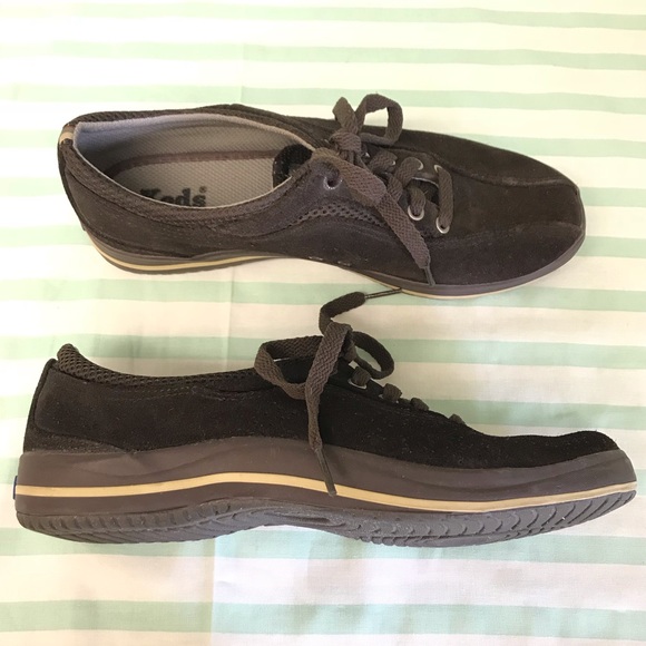 brown suede keds
